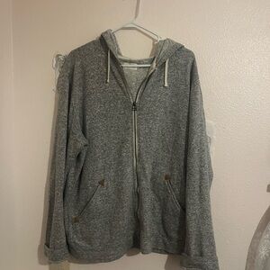 Men’s Taylor Stitch The Apres Hoodie, Size Large - Heather Grey